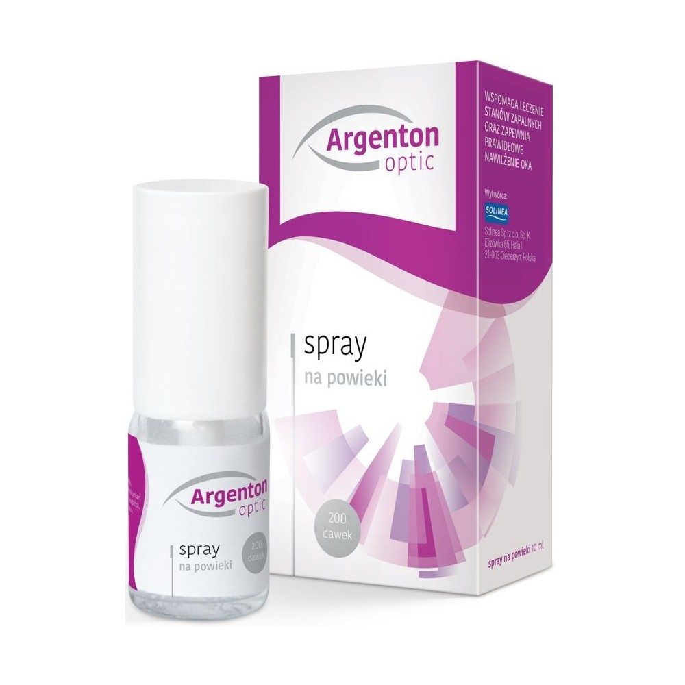 Argenton Optic sprej na oční víčka 10 ml