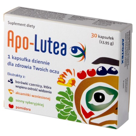 Apo-Lutea Dietary supplement 13.95 g (30 pieces)