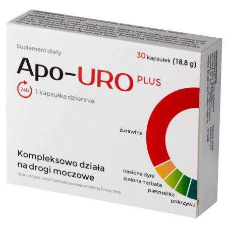 Apo-Uro Plus Doplněk stravy 18,8 g (30 kusů)