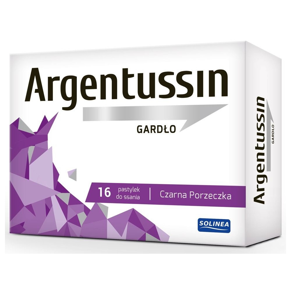 ArgenTussin Garganta sabor grosella negra x 16 pastillas