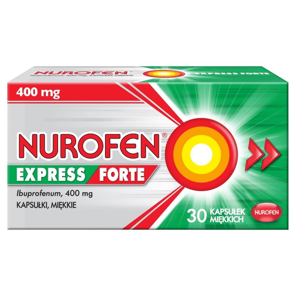 Nurofen Express Forte Cápsulas blandas 30 piezas