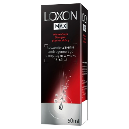 Loxon Max Płyn na skórę 60 ml