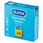 Durex Extra Safe Dickere Kondome 3 Stück