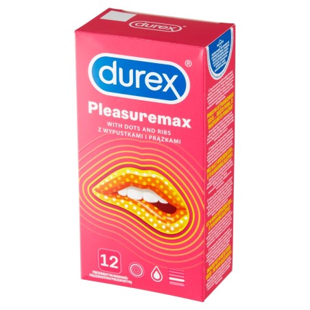 Kondomy Durex Pleasuremax 12 kusů