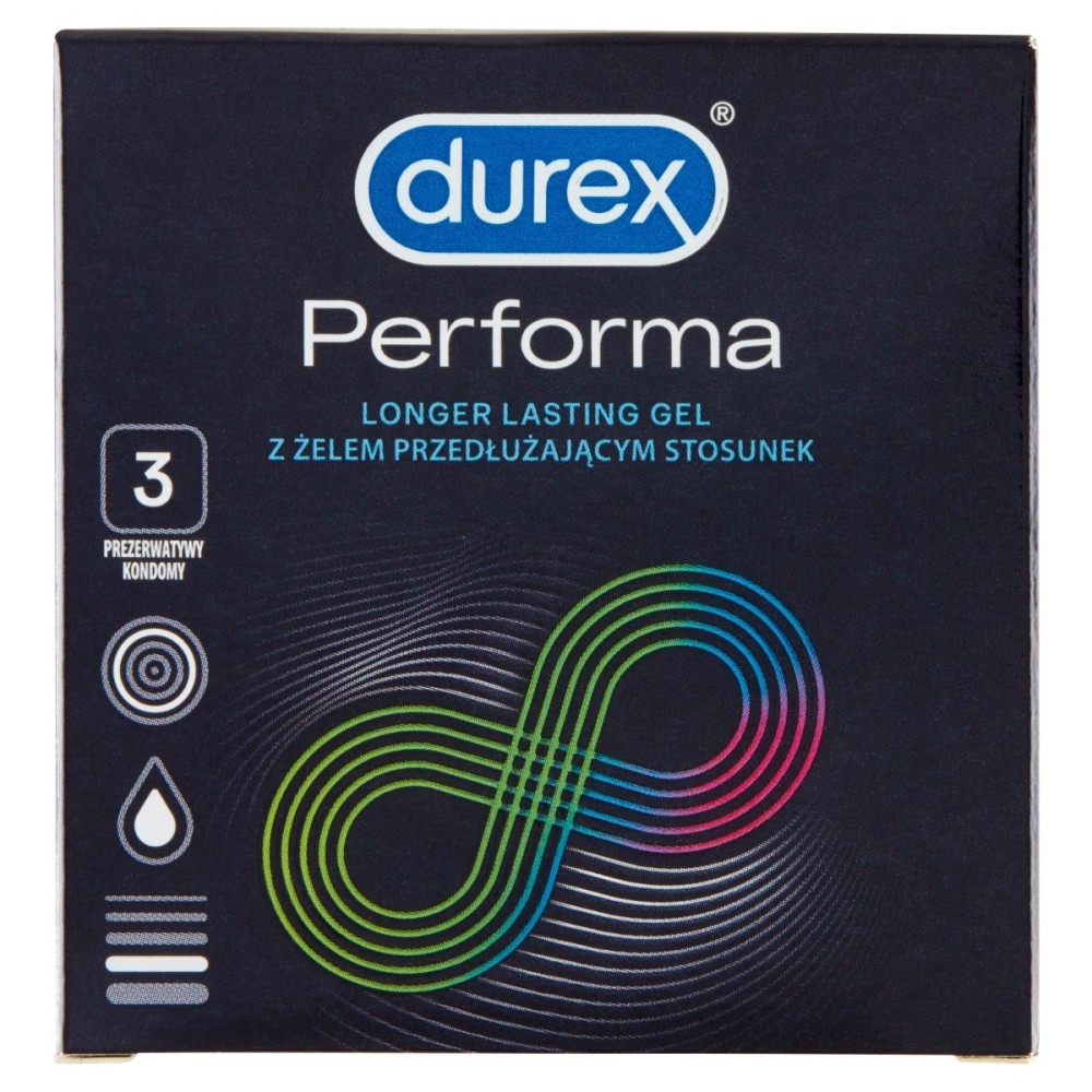 Durex Performa Condoms 3 pieces