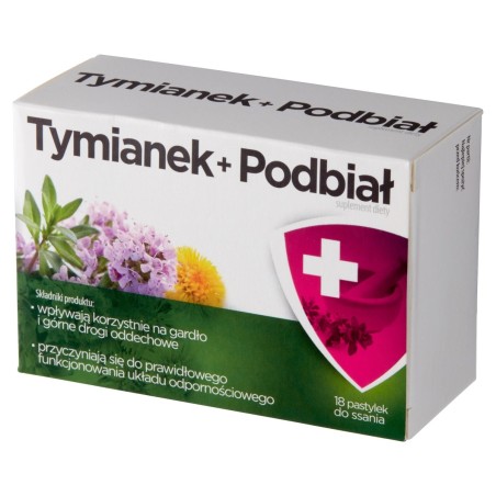 Thyme + Coltsfoot Dietary supplement 18 pieces