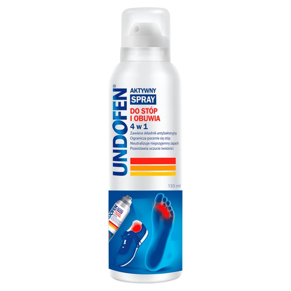 Undofen Active spray for feet and shoes 4 in 1 150 ml
