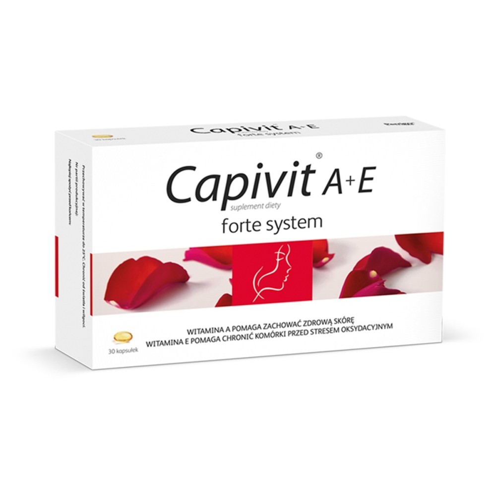 Capivit A+E Forte System Nahrungsergänzungsmittel 30 Stück