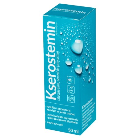Kserostemin Medical device Artificial saliva oral spray 50 ml