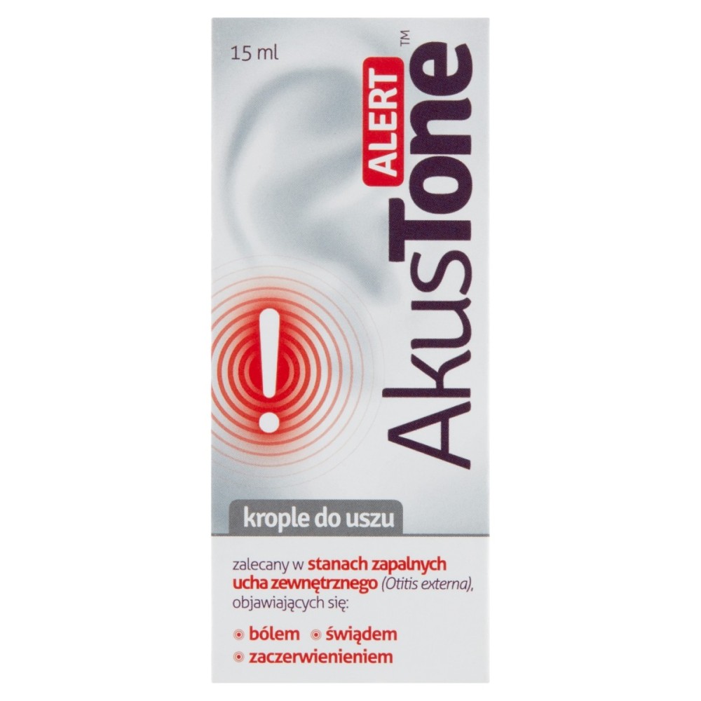 AkusTone alert Medical device ear drops 15 ml