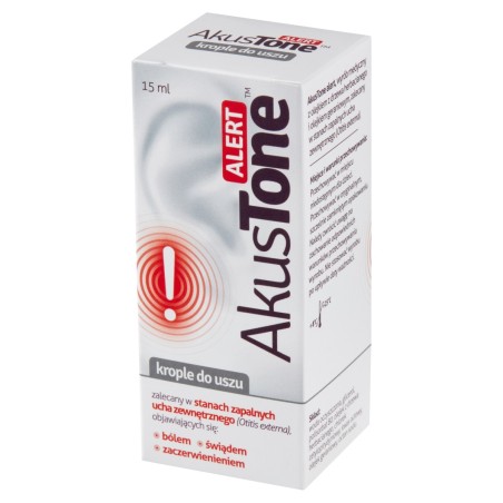 AkusTone alert Medical device ear drops 15 ml