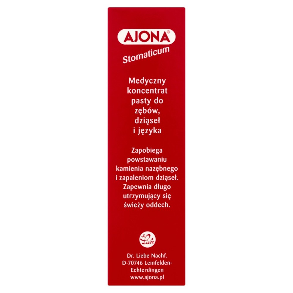 Ajona Medical Zahnpastakonzentrat für Zahnfleisch und Zunge 25 ml