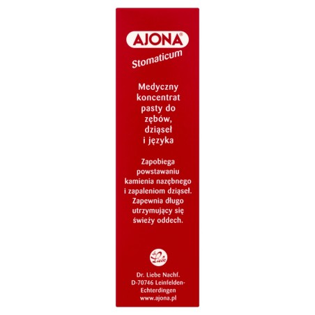 Ajona Medical toothpaste concentrate for gums and tongue 25 ml