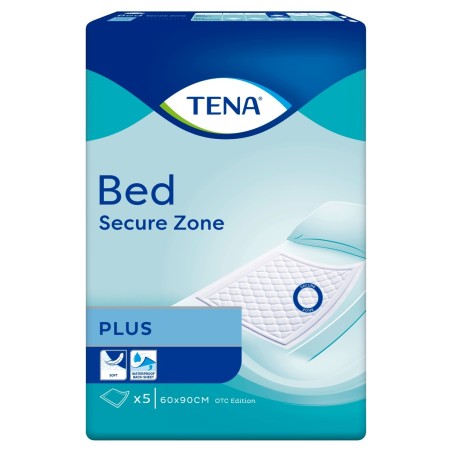 TENA Bed Std Plus Almohadillas absorbentes 60 x 90 cm 5 piezas