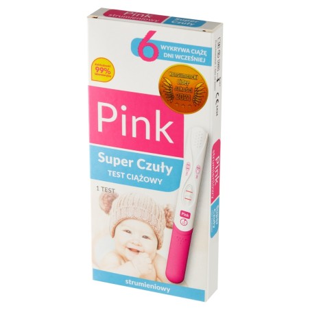 Pink Medical device, super sensitive jet pregnancy test