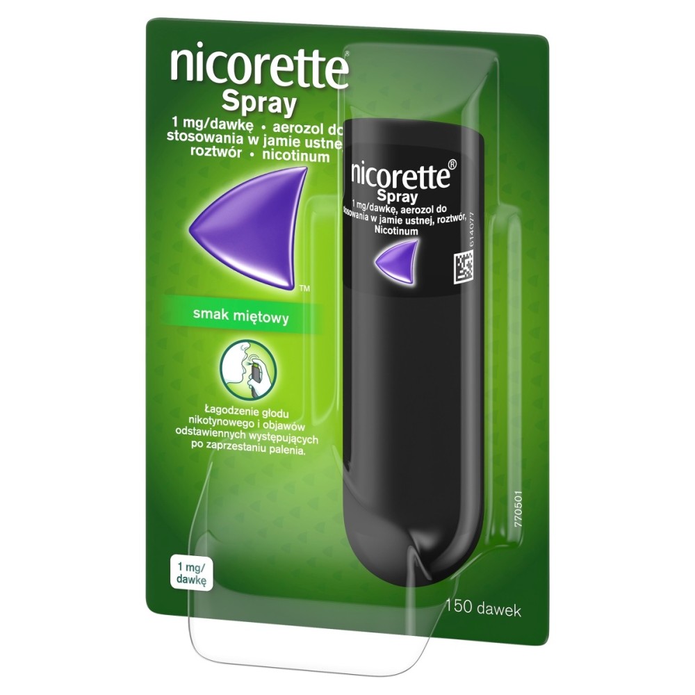 Nicorette Spray mint flavor 1 mg 13.2 ml