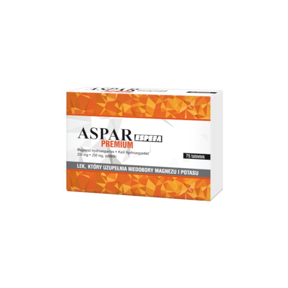 Aspar Espefa Premium tabl. 250mg+250mg 75t