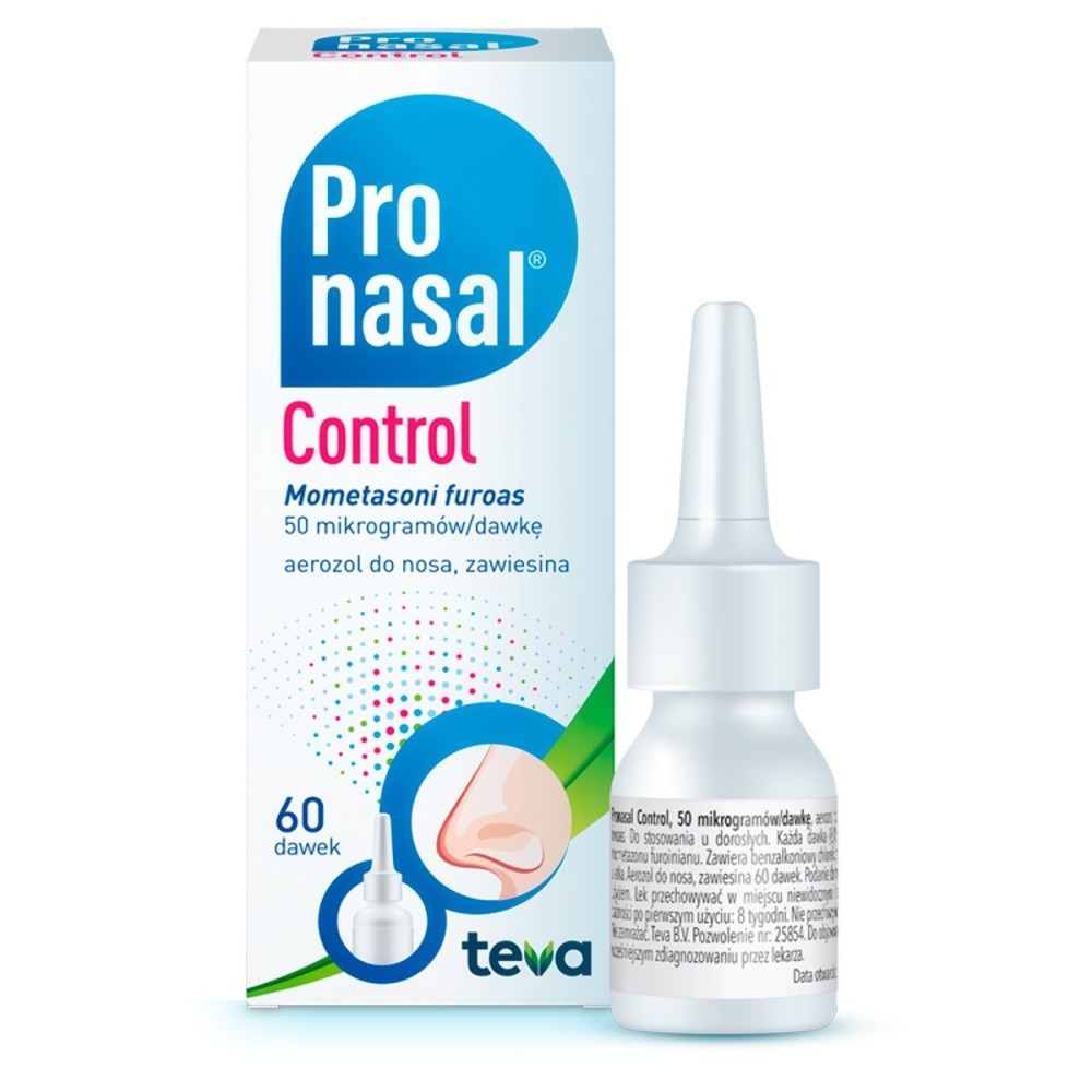 Pronasal Control Aerozol do nosa zawiesina 10 g