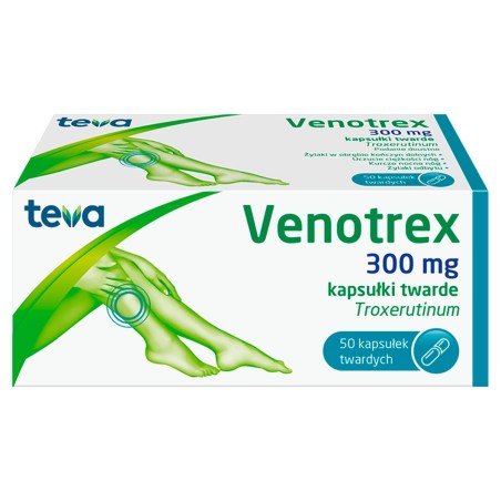 Venotrex 300 mg Kapsułki twarde 50 sztuk