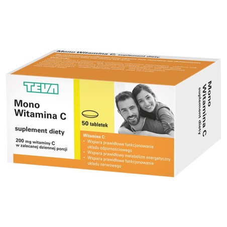Mono-Vitamin-C-Nahrungsergänzungsmittel 50 Stück
