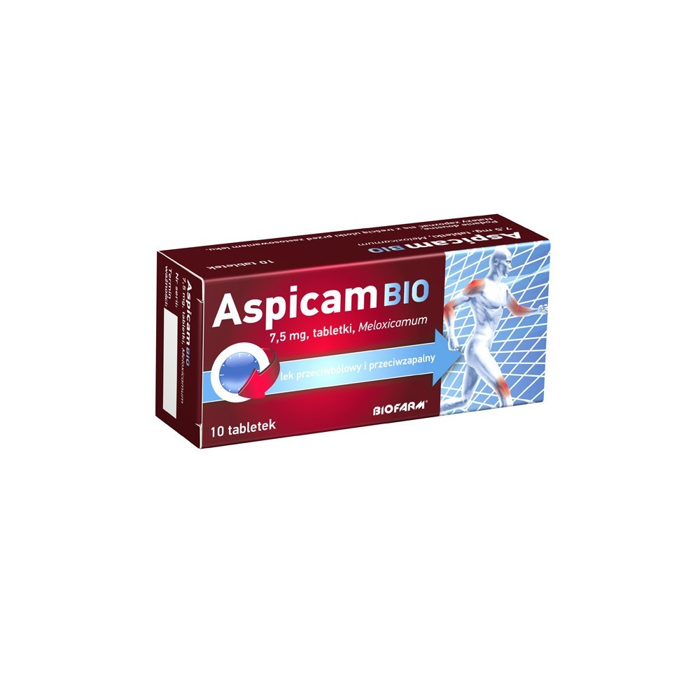 Aspicam Bio tabl. 7,5 mg 20 tabl.