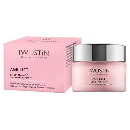 Iwostin Age Lift Night cream for normal and combination skin 40+ 50 ml