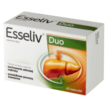 Esseliv duo Dietary supplement 40 pieces