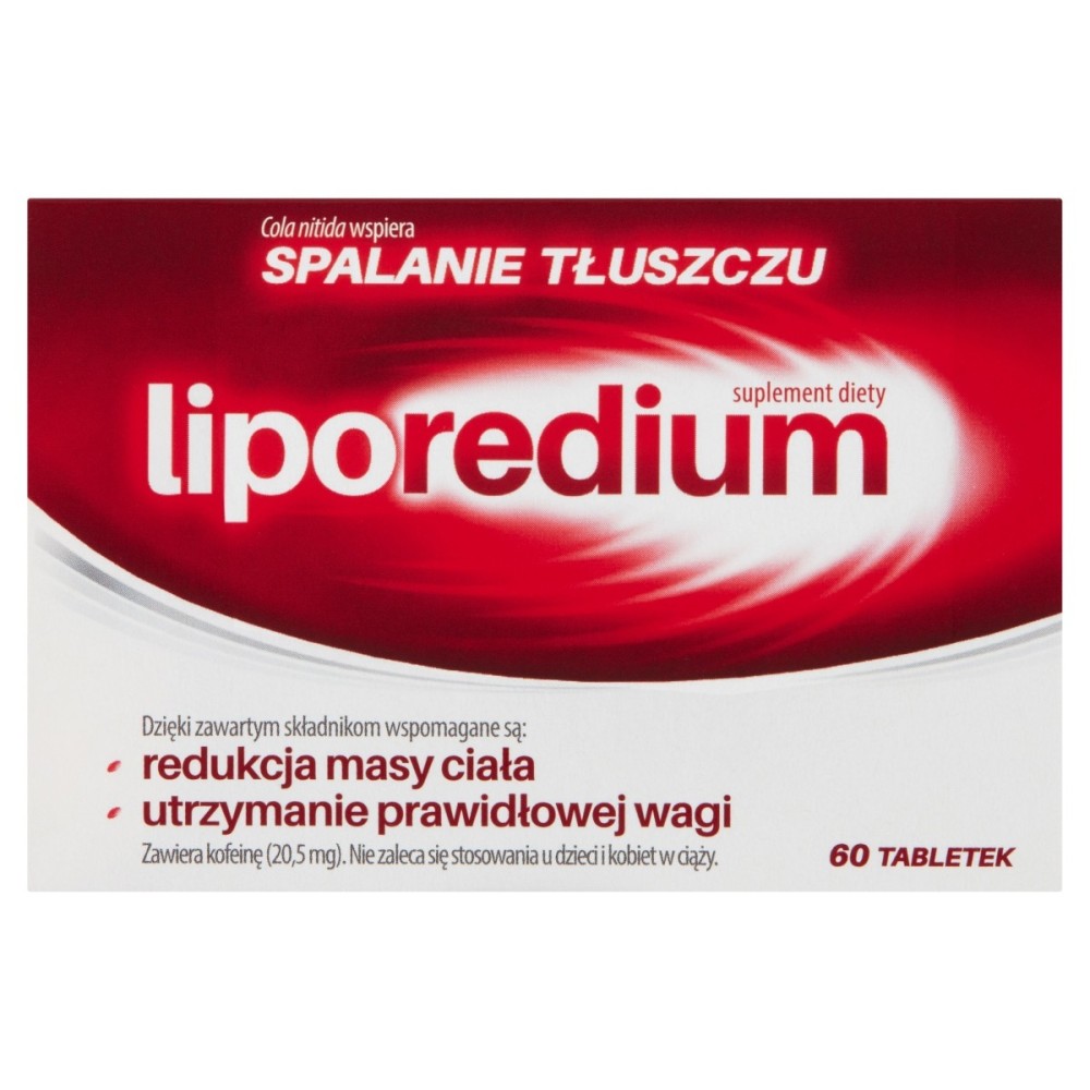 Liporedium Suplemento dietético 60 piezas