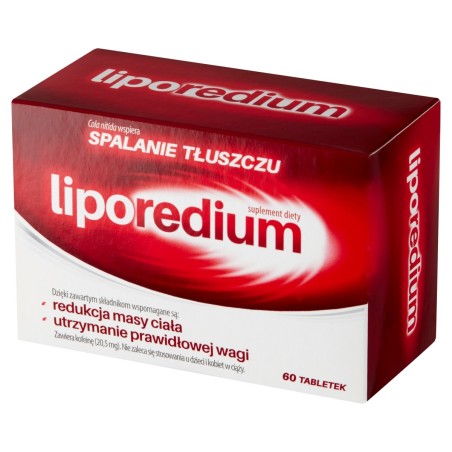 Liporedium Suplement diety 60 sztuk