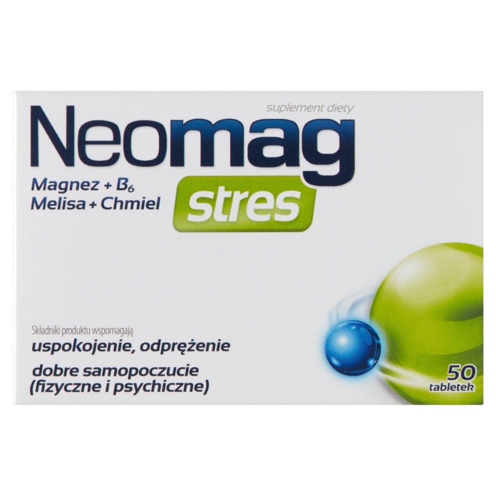 NeoMag Stress Dietary supplement 50 pieces
