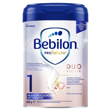 Bebilon Profutura Duobiotik 1 Mleko początkowe od urodzenia 800 g