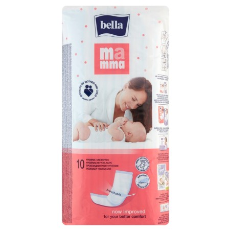Bella Mamma Compresas Higiénicas 10 piezas