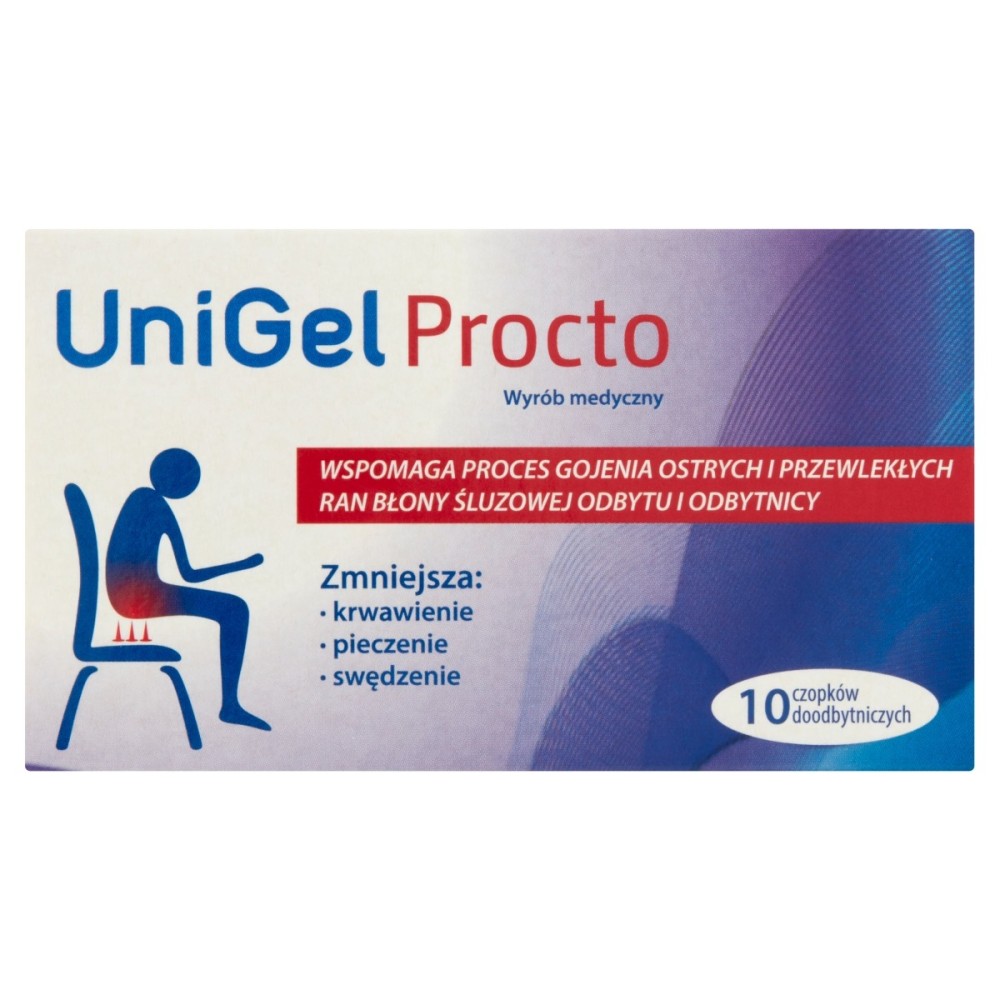 UniGel Procto Dispositivo médico 10 piezas