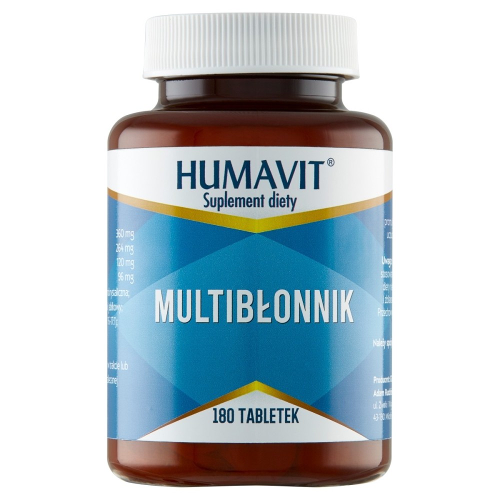 Humavit Multifiber dietary supplement 180 pieces