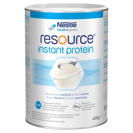 Nestlé Resource Instant Protein Proteinový práškový koncentrát, neutrální chuti, 400 g
