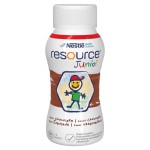 Nestlé Resource Junior Flüssiges Nahrungspräparat für Kinder, Schokoladengeschmack 800 ml (4 x 200 ml)
