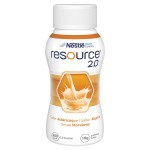 Nestlé Resource 2.0 Preparado nutricional líquido sabor albaricoque 800 ml (4 x 200 ml)