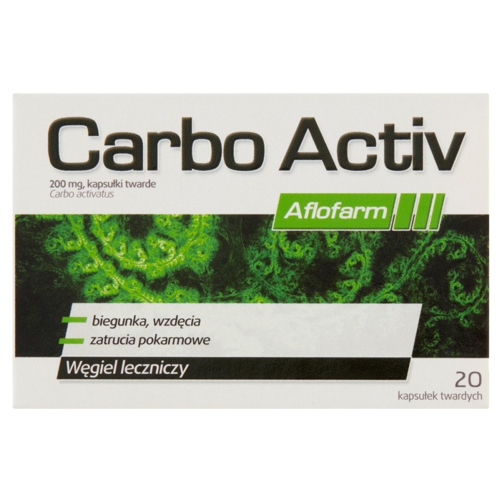 Carbo Activ Medicinal charcoal 20 pieces