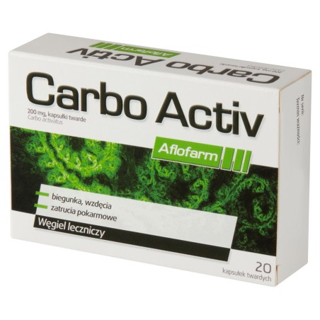 Carbo Activ Medicinal charcoal 20 pieces