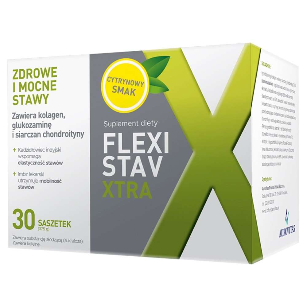 FlexiStav Xtra Doplněk stravy 375 g (30 kusů)