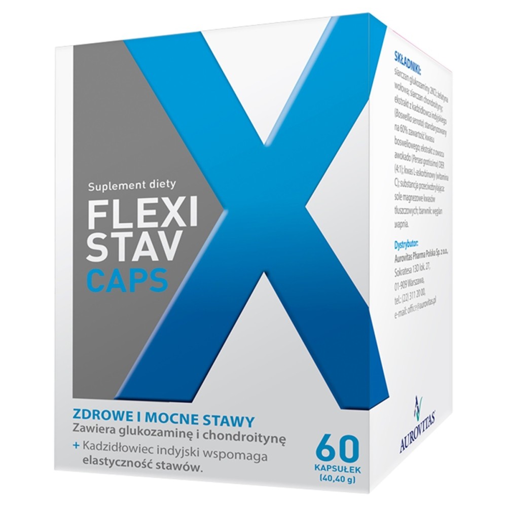 FlexiStav Caps Dietary supplement 40.4 g (60 pieces)