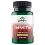 Suplemento dietético Swanson Resveratrol 22 g (30 piezas)
