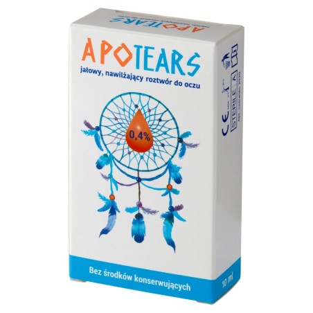 ApoTears Solution oculaire hydratante stérile 0,4% 10 ml