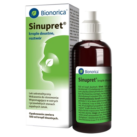 Bionorica Sinupret Tropfen zum Einnehmen 100 ml