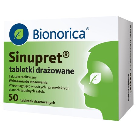 Bionorica Sinupret Reizstofftabletten 50 Stück