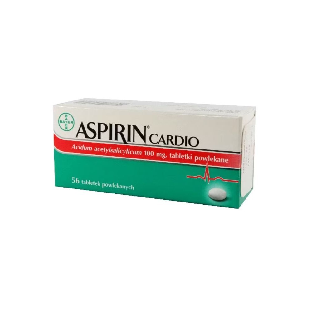 Aspirin Cardio tabl.powl. 100mg 56tabl.(4b