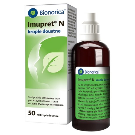 Bionorica Imupret N Oral Drops 50 ml