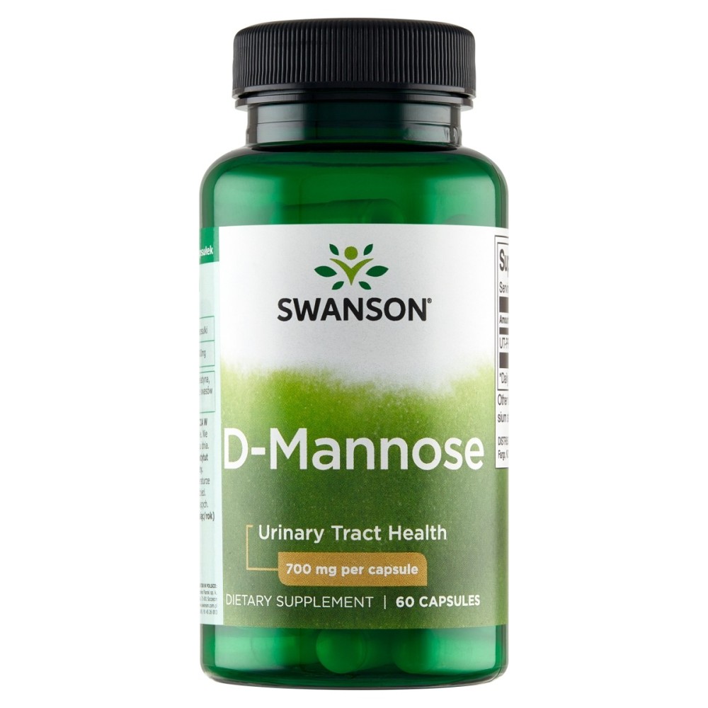 Swanson Suplemento dietético d-manosa 700 mg 56 g (60 piezas)