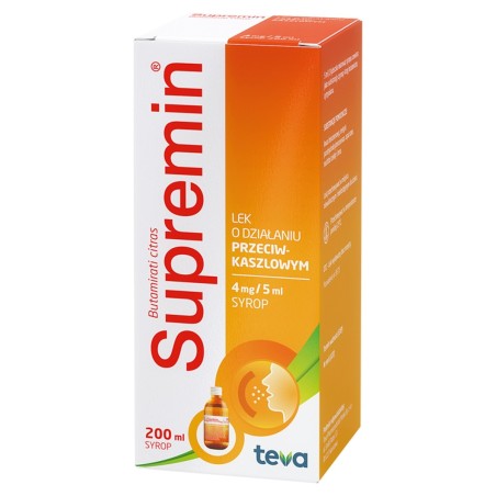 Supremin Cough suppressant medicine syrup 200 ml