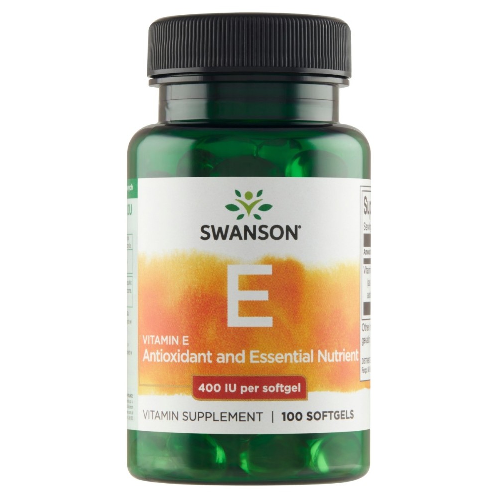 Swanson Integratore alimentare vitamina E naturale 400 UI 56 g (100 pezzi)
